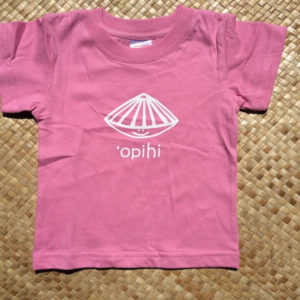 pink Opihi kid's t-shirt