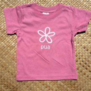 pink Pua (flower) kid's t-shirt