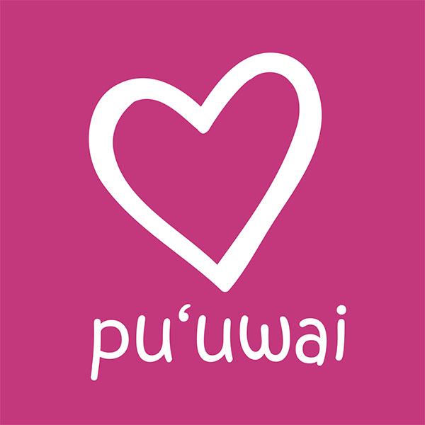 Pu‘uwai (heart) T-shirt design