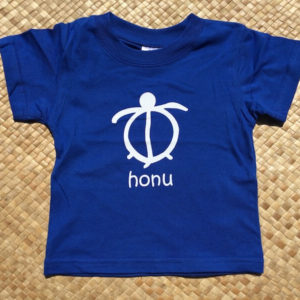 blue Honu kid's t-shirt