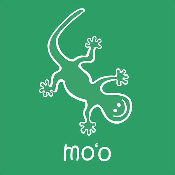 Mo'o (lizard) T-shirt design